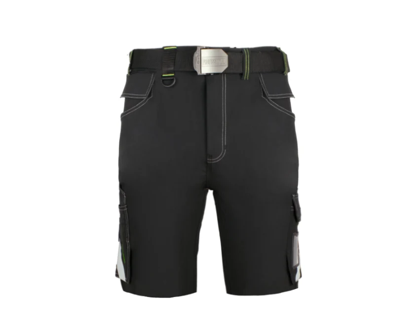 Spodnie krótkie robocze CLASSIC 4 Dynamic Black softshell czarne