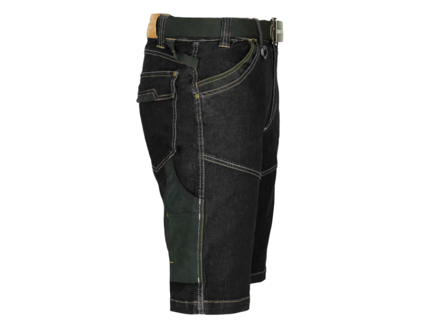 Krótkie spodnie robocze męskie COLEMANN Jeans czarne