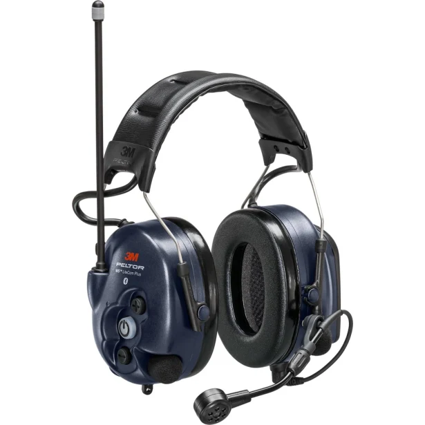 Słuchawki ochronne bluetooth 3M PELTOR WS LiteCom Plus granatowe