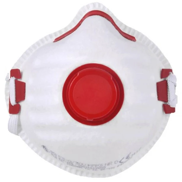 Maska przeciwpyłowa Filter Service FS-O/30 V z zaworem, biała-czerwona