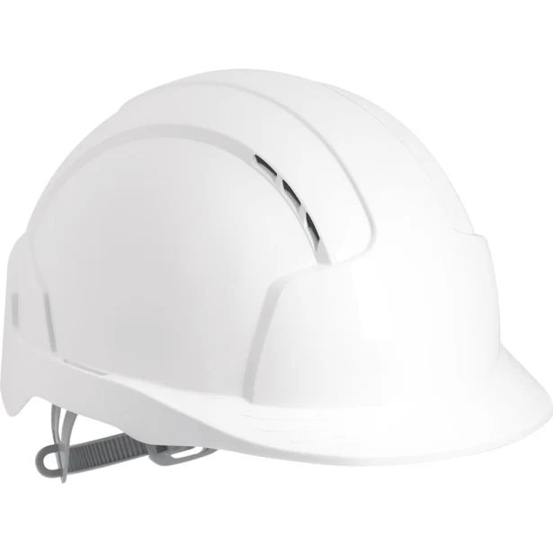Kask ochronny roboczy Jsp EVO Lite biały wentylowany