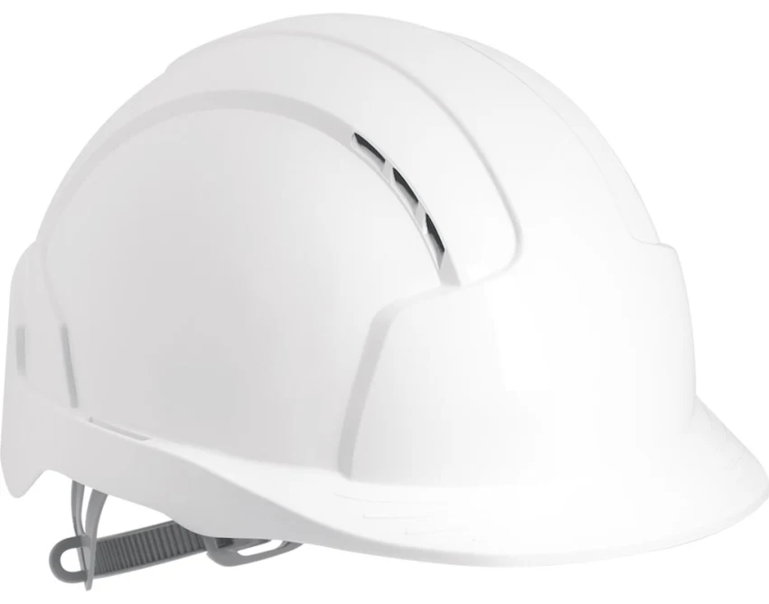 Kask ochronny roboczy Jsp EVO Lite biały wentylowany