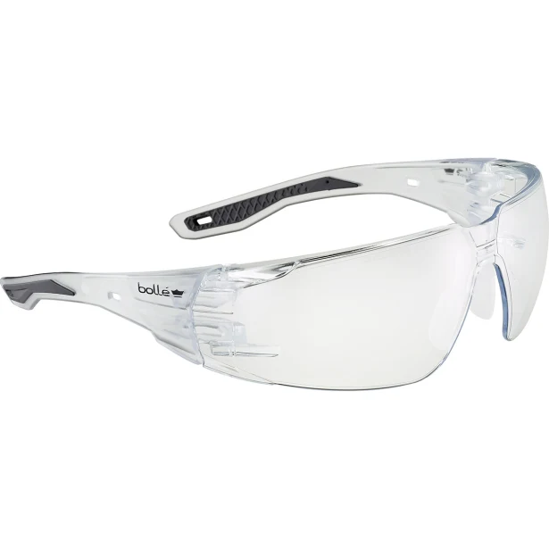 Okulary ochronne Bolle RUSH 2.0 przezroczyste z powłoką Platinum Lite