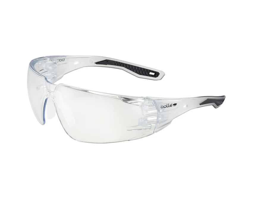Okulary ochronne Bolle RUSH 2.0 przezroczyste z powłoką Platinum Lite