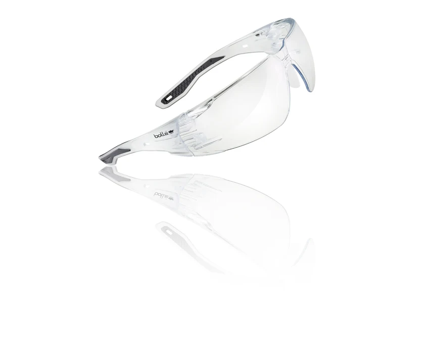 Okulary ochronne Bolle RUSH 2.0 przezroczyste z powłoką Platinum Lite