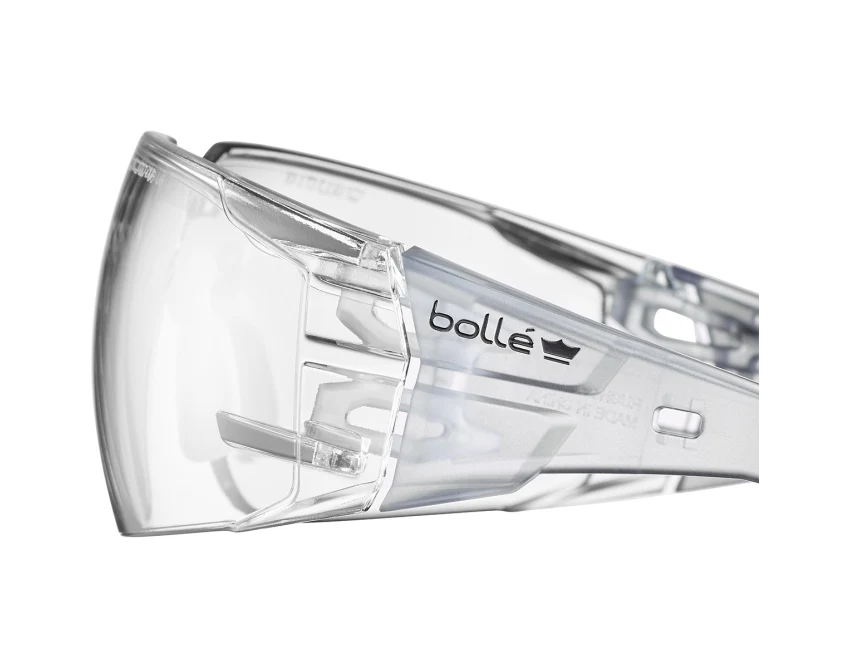 Okulary ochronne Bolle RUSH 2.0 przezroczyste z powłoką Platinum Lite