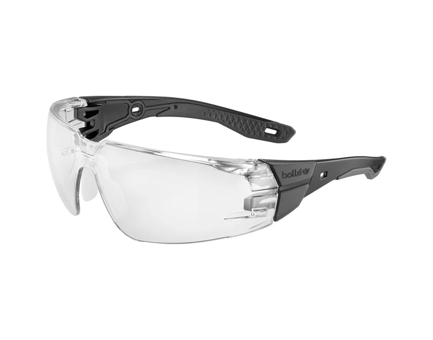 Okulary ochronne BHP Bollé RUSH 2.0 czarne z powłoką Platinum