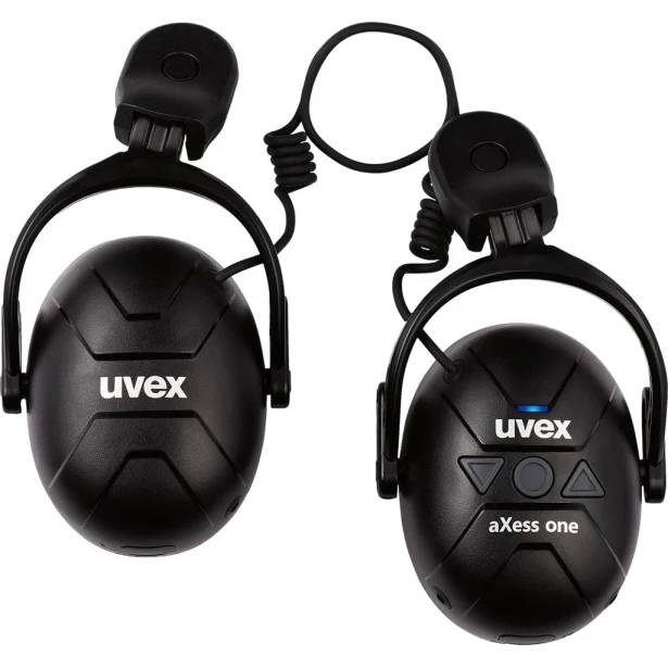 Nauszniki ochronne z Bluetooth Uvex AXESS ONE bagnetowe czarne