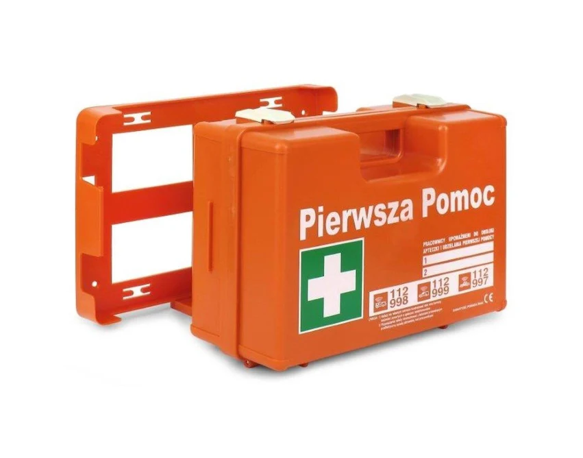 Apteczka mobilna Pk-Mot K-20 z wieszakiem, pomarańczowa