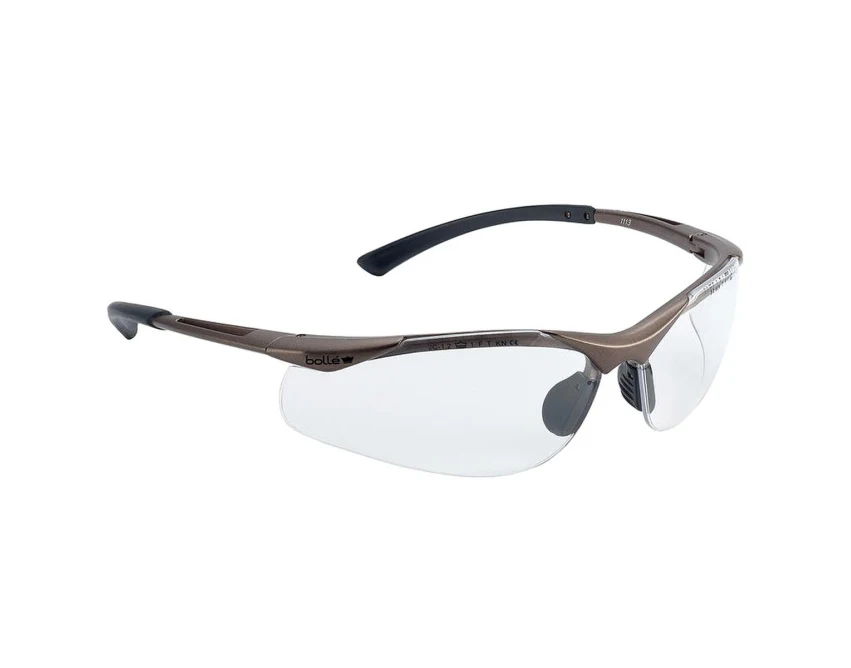 Okulary monterskie Bolle Contour przezroczyste powłoka PLATINUM