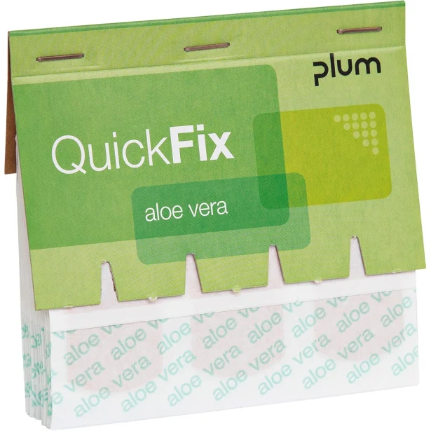 Aloesowe plastry Quick Fix Plum, oddychające, 45 sztuk