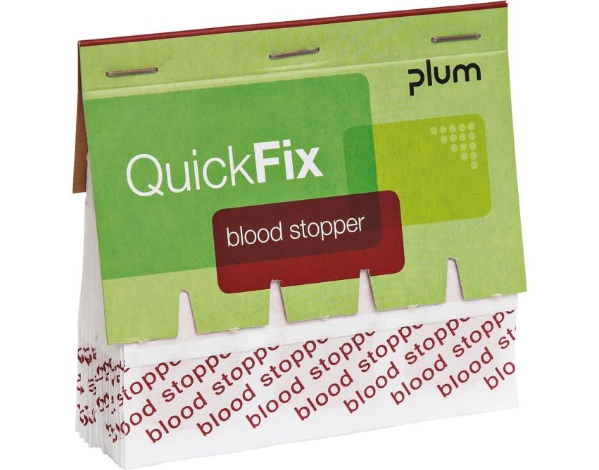 Plastry hemostatyczne Quick Fix Plum opakowanie 45 sztuk