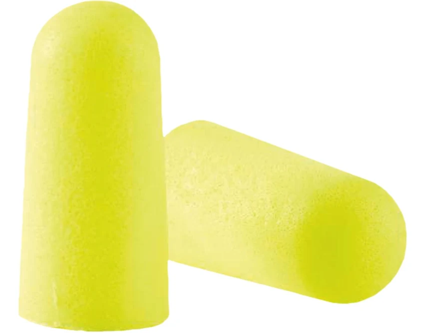 Zatyczki do uszu piankowe 3M E-A-RSoft Neon seledynowe, opakowanie 1000 sztuk