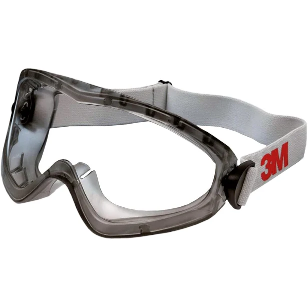 Gogle ochronne 3M 2890 z powłoką Anti-Fog i wentylacją