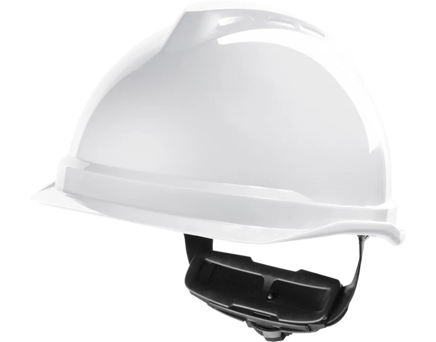 Kask ochronny roboczy Msa V-Gard 520 biały antyelektrostatyczny