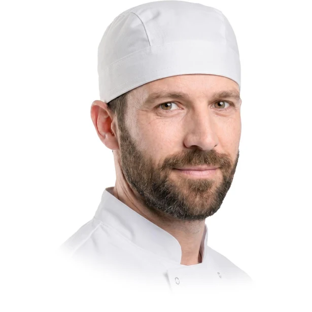 Bandanka kucharska Reis biała bawełniana