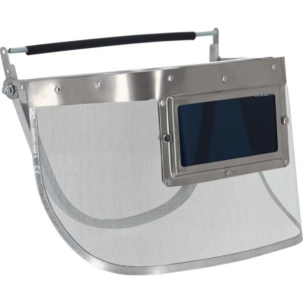 Przyłbica siatkowa Jedrzej Sniadecki 4-N OCAM-711 z filtrem IR 120×60 mm
