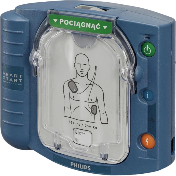 Defibrylator AED automatyczny Philips HeartStart HS1