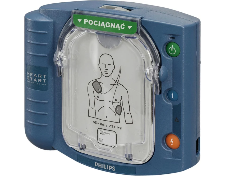 Defibrylator AED automatyczny Philips HeartStart HS1