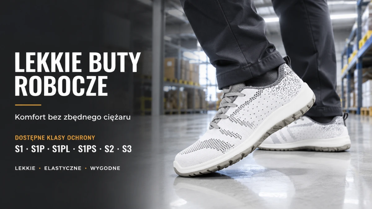 Lekkie buty robocze