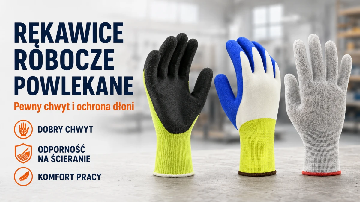 Rękawice powlekane