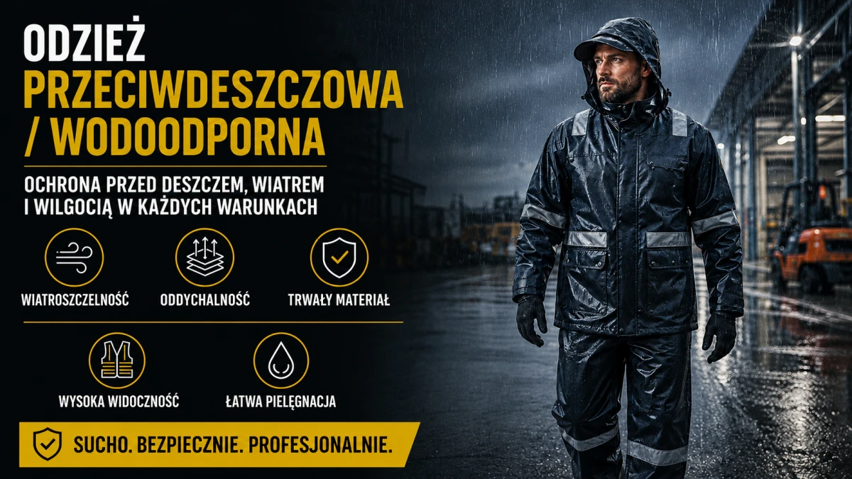 odzież przeciwdeszczowa