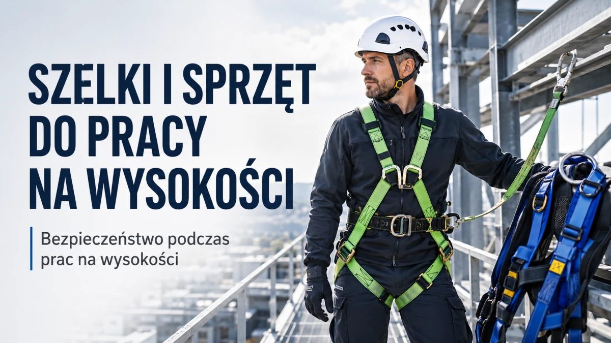 szelki i sprzęt do pracy na wysokości
