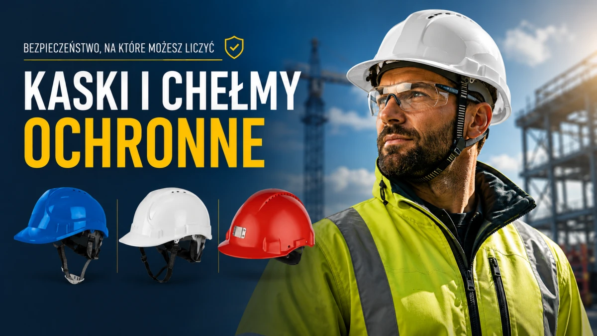 kaski i chełmy ochronne