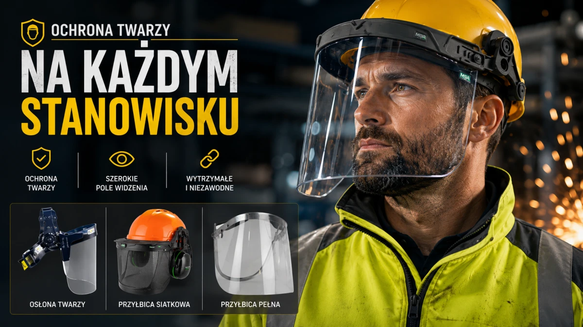osłony twarzy i pzyłbice