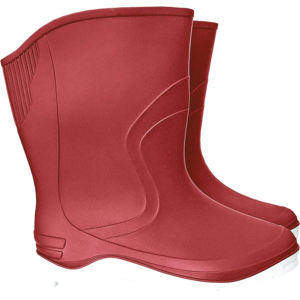 Kalosze damskie Reis RAINBOW czerwone z PCV
