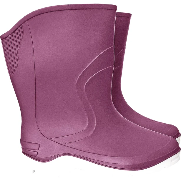 Kalosze damskie Reis RAINBOW fioletowe z PCV