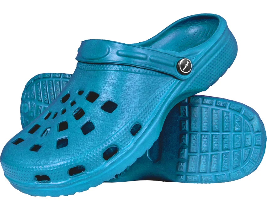 Klapki Reis DOTS niebieskie z EVA