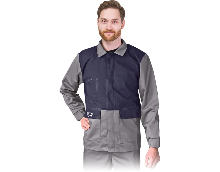 Bluza męska robocza Reis OCHRONNA trudnopalna
