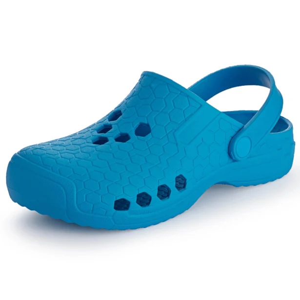 Klapki damskie Procera EVA HEXO Blue lekkie wodoszczelne