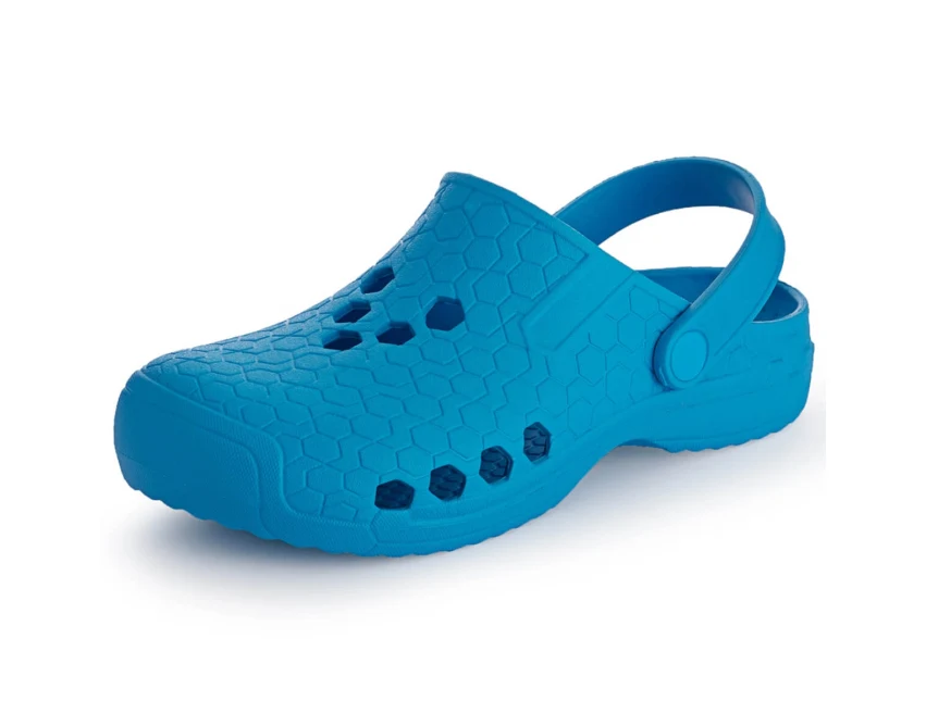 Klapki damskie Procera EVA HEXO Blue lekkie wodoszczelne
