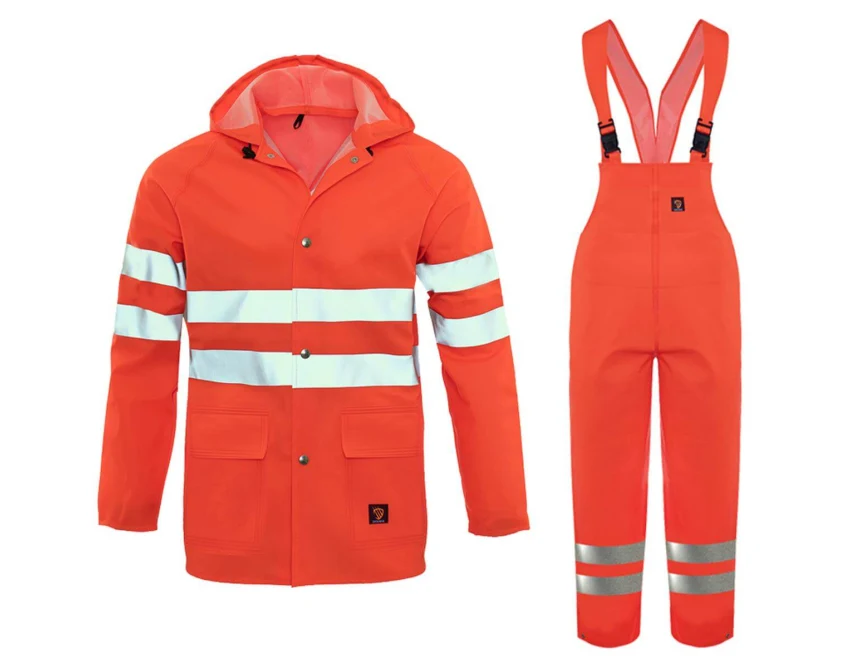Komplet ubrań roboczych Procera Probaltic Fluo pomarańczowy męski