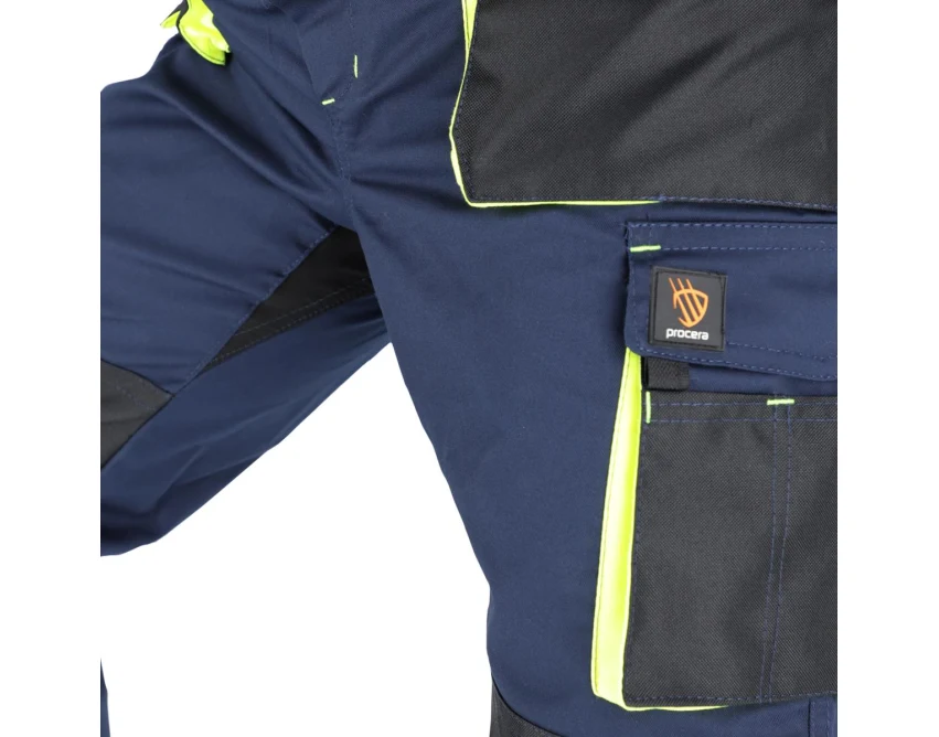 Ogrodniczki robocze Procera Proman Stretch 250 granatowe męskie